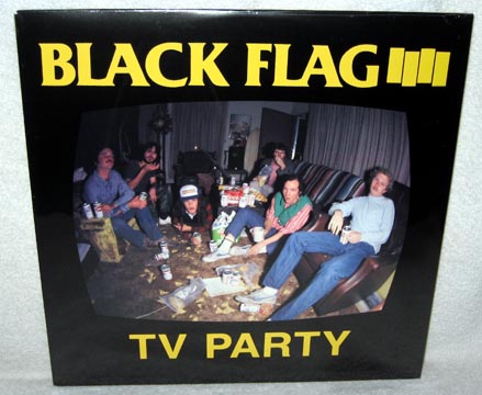 BLACK FLAG "TV PARTY" 12" EP (SST)